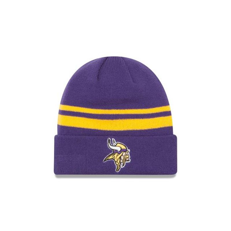 NFL Minnesota Vikings Cuff Knit (RGL4254) - Purple New Era Beanies